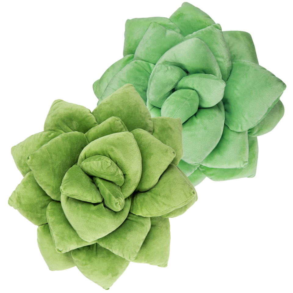 Lil' Pop Green Succulent® Pillows Set