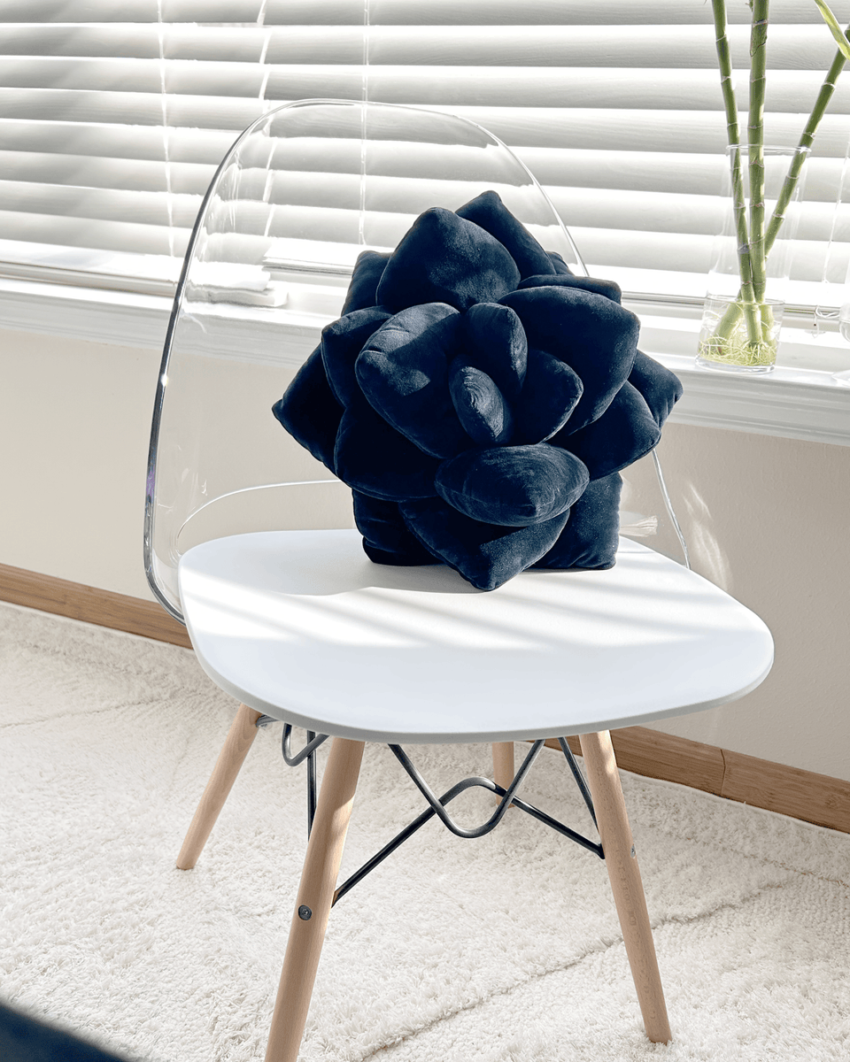Lil' Pop Succulent® - Plush Pillow - Black Knight - Green Philosophy Co.