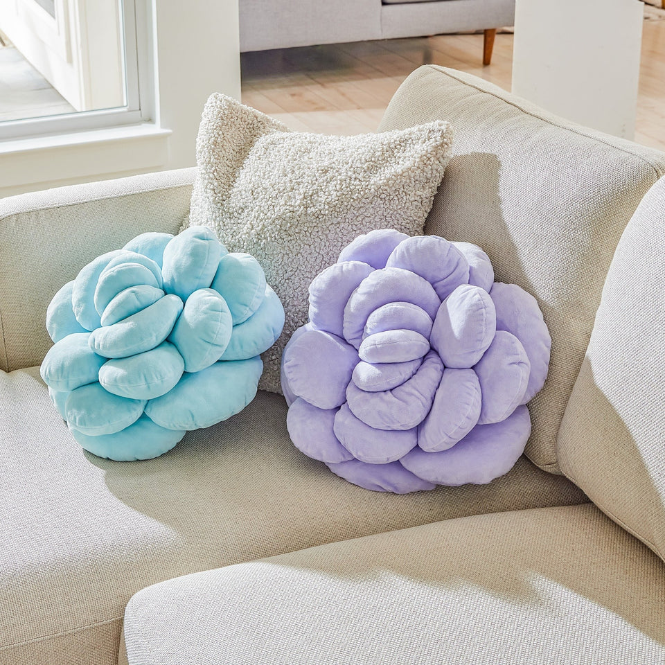 Mello Moonstone Succulent - Plush Pillow - Lavender Nebula - Green Philosophy Co.
