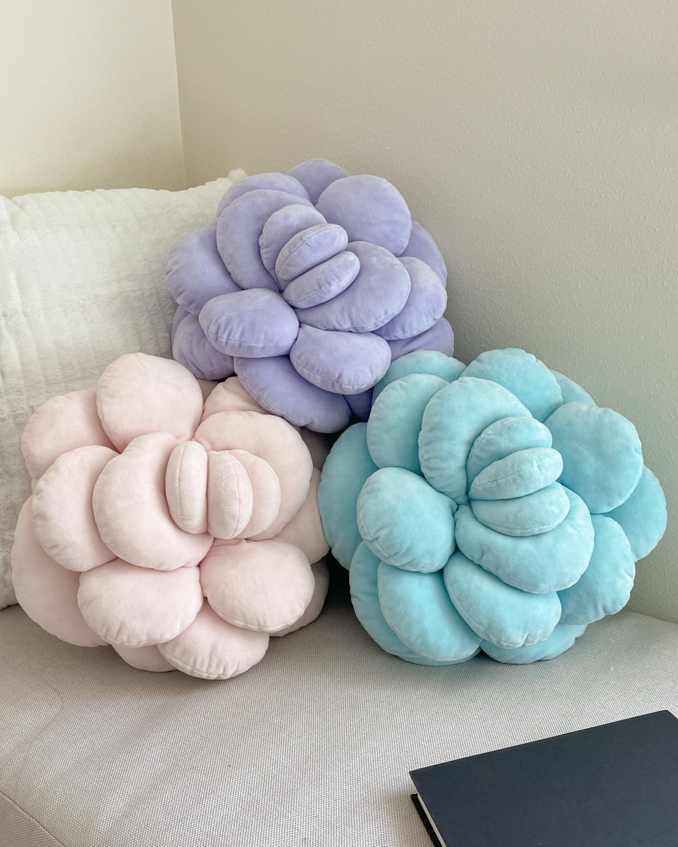 Mello Moonstone Succulent - Plush Pillow - Lavender Nebula - Green Philosophy Co.