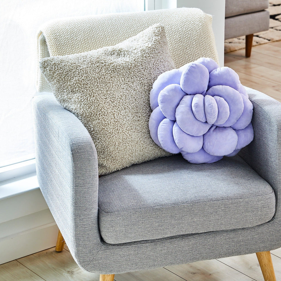 Mello Moonstone Succulent - Plush Pillow - Lavender Nebula - Green Philosophy Co.