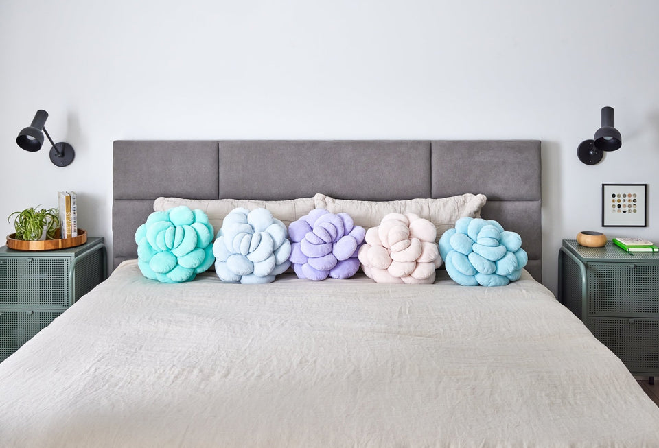 Mello Moonstone Succulent - Plush Pillow - Misty Moondust - Green Philosophy Co.