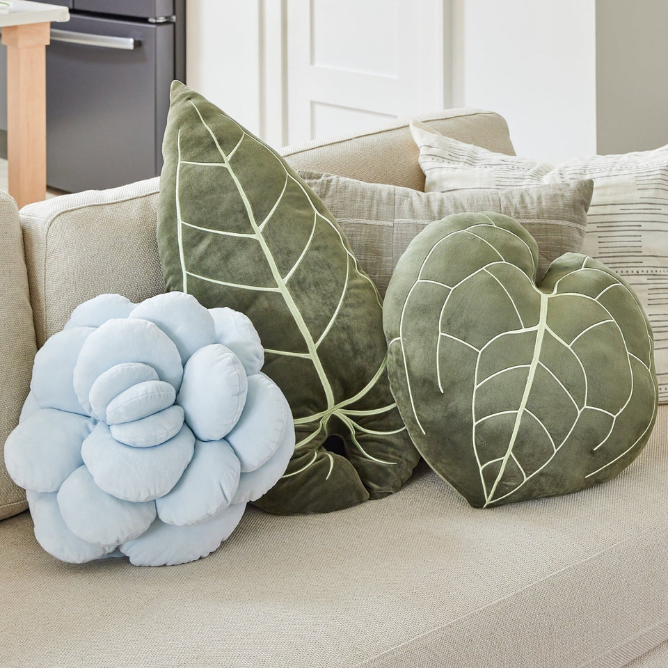 Mello Moonstone Succulent - Plush Pillow - Misty Moondust - Green Philosophy Co.