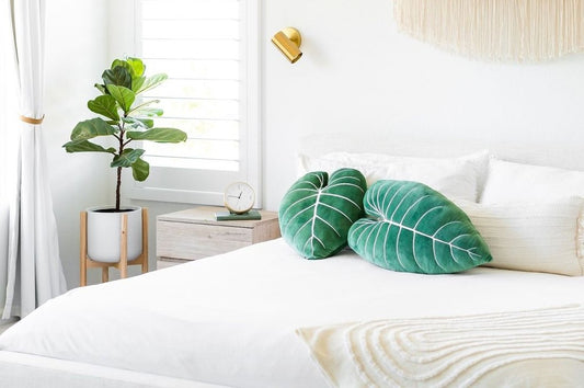 Plant Pillows x Bedrooms - Green Philosophy Co.