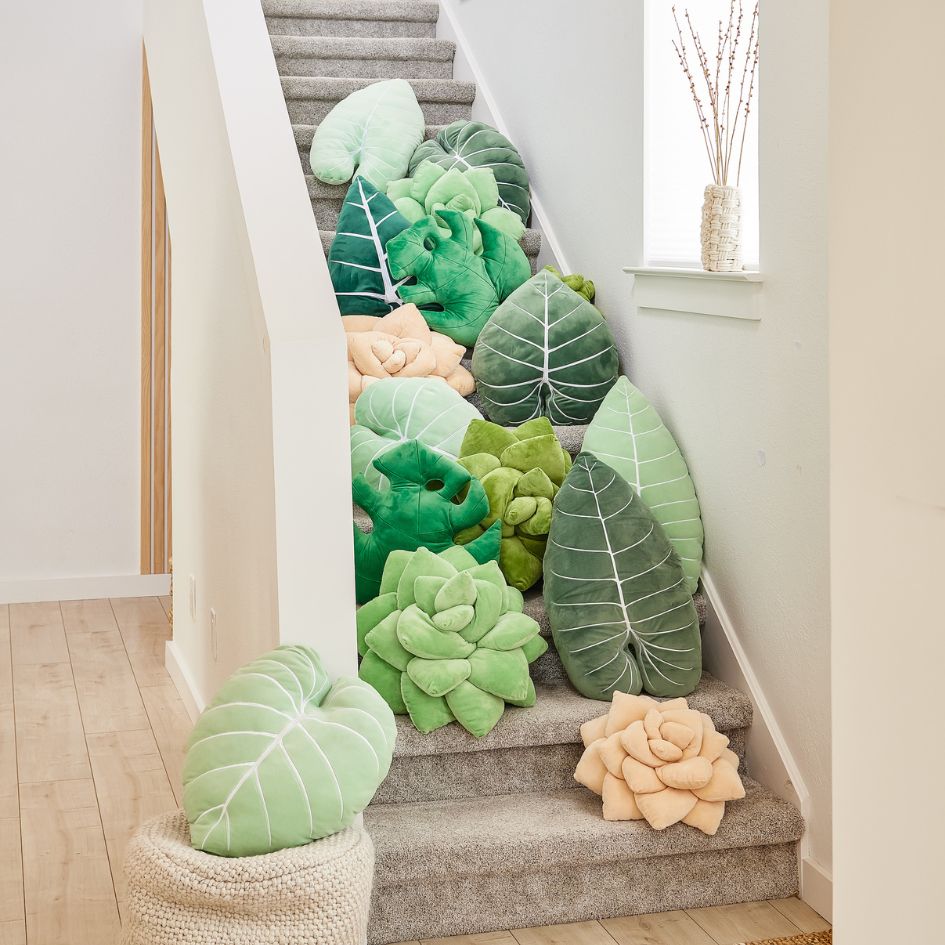 Plush Plant Pillows
