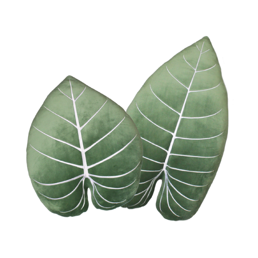 Moody Green Philodendron Leaf Set