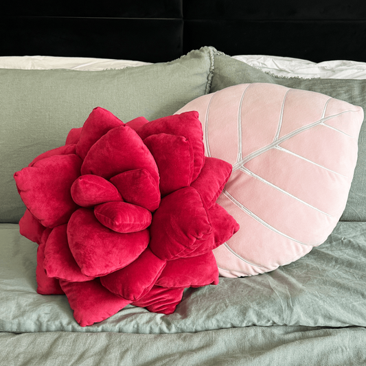 Lil' Pop Succulent® - Plush Pillow - Crimson Red - Green Philosophy Co.