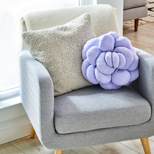 Mello Moonstone Succulent - Plush Pillow - Lavender Nebula - Green Philosophy Co.
