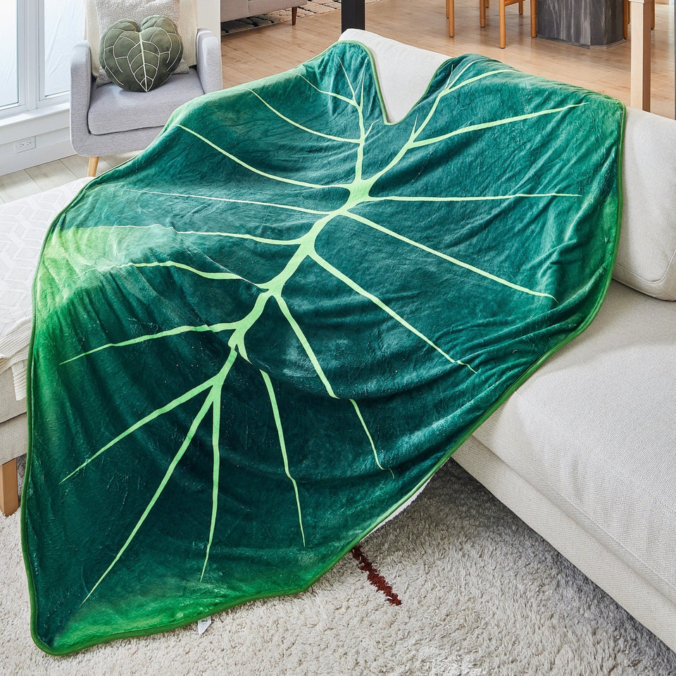 Regal Shield - Giant Leaf Blanket - Green Philosophy Co.